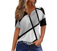 Nuoke Tshirt Damen Baumwolle, Elegante Tshirt Damen, Shirt Oversize, Shirt schwarz, Summer Tops, Tops Sommer, weiße Shirts, Shirts Frauen, bunshirt, Boho top, Longbluse, Sommer Bluse