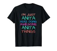 Nur Anita Macht tolle Anita-Dinge, lustige Preisgünstiges Grafik-T-Shirt