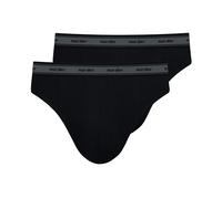NUR DIE Herren Slip Organic Cotton 2er Pack - schwarz - Größe 8 | XXL | 56