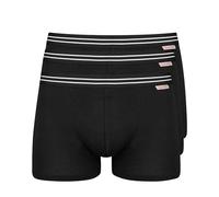 NUR DER Boxer Cotton Strech 3er Pack - schwarz - Größe 6 | L | 52