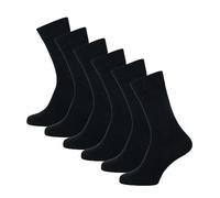 NUR DER 6er-Set: Socken in Schwarz - 23% | Größe 39-42 | Herrensocken