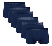Nur Der 6er Pack Cotton 3D-Flex Baumwolle Boxer Herren Marine