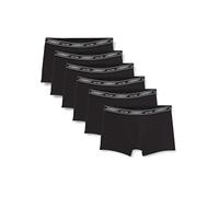 Nur Der 6er Pack Cotton 3D-Flex Baumwolle Boxer Herren schwarz