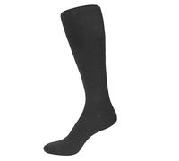 Nur Der Fit & Vital Kniestrümpfe entlastende Reisestrümpfe aus weicher & atmungsaktiver Baumwolle mit Komfortbund Herren, anthrazitmel., 45-47