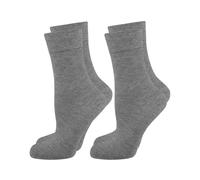 NUR DIE 2er 4er Pack Bambus Komfort Socke Damen weich Viskose Komfortbund | Für Empfindliche Füße ohne Druckstellen Atmungsaktiv Bequem Farbstabil ohne Gummi Nahtlos Damensocken