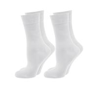 Nur Die 2er Pack Bambus Komfort Socken Damen weich Komfortbund Bambus-Socke