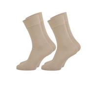 Nur Die 2er Pack Bambus Komfort Socken Herren weich Komfortbund Bambus-Socke