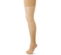 Nur Die 2er Pack Bauch-Beine-Po 20 DEN Shaping-Strumpfhose formt Bauch, Oberschenkel & Po transparente matte Feinstrumpfhose breiter Komfortbund Damen, mandel, M