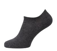 NUR DIE Herren Sneaker Socken Baumwolle 2er Pack - anthrazitmelange - Größe 39-42