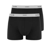 nur der Boxer GOTS Organic Cotton 2er Pack schwarz 6=L