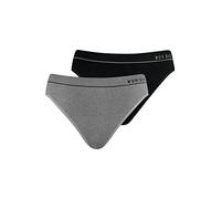 Nur Die 2er Pack Retro Slip mehrfarbig sportlich Unterhosen aus Baumwolle Unterwäsche Damen