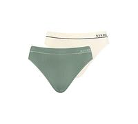 Nur Die 2er-Set: Slips in Grün - Größe 40/42 | Damen Unterteile