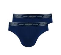 Nur Der 2er Pack 3D Flex Slip aus atmungsaktiver Baumwolle Bewegungsfreiheit Männer Unterhosen Herren, Marine, XL