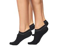 Nur Die 2er Schuhsöckchen weiche strapazierfähige kurze Socke atmungsaktiv schnell trocknend Sneaker-Socke Doppelpack Damen
