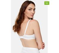 Nur Die 2er-Set: Soft-BH in Weiß - Größe 90C | Damen Bhs