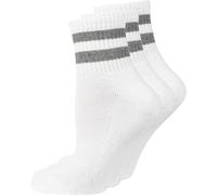 NUR DIE Sport Kurzsocken 3er Pack - weiß - Größe 35-38