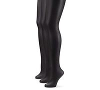 Nur Die 3er Pack Transparent 15 DEN Fein-Strumpfhose seidig glänzende Optik Komfortbund feine Naht unsichtbar Damen