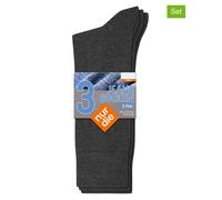 Nur Die Jeans Socken 3er Pack Herren Baumwolle atmungsaktiv hoher Gummi-Bund verrutscht nicht Basics (Gr. 39-46)