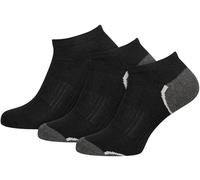Nur Die 3er Sport Sneaker Socken Unisex Kurzsocken aus Baumwolle atmungsaktiv weich niedrig geschnitten Multipack Unisex Sneaker-Socken Damen Herren