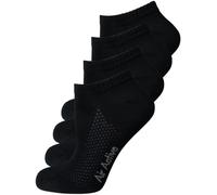 Nur Die 4er Pack Bambus Sneaker weich, atmungsaktiv, farbstabil Socken aus Viskose (Bambus-Zellstoff) mit Air Active Poren atmungsaktiv Damen