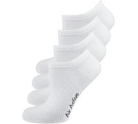 Nur Die 4er Pack Bambus Sneaker weich, atmungsaktiv, farbstabil Socken aus Viskose (Bambus-Zellstoff) mit Air Active Poren atmungsaktiv Damen
