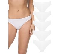NUR DIE Damen Mini Slip aus Baumwolle 5er Pack