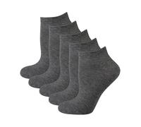 Nur Der Herren Sneaker Classic 5er Socken, Beige (Mittelgraumel. 346), 39/42 (Herstellergröße: 39-42) Pack