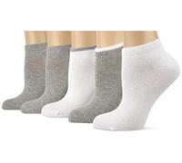 Nur Die 5er Sneaker Socken Classic aus Baumwolle atmungsaktiv weich rutschfest niedrig geschnitten Multipack Unisex Sneaker-Socken Damen Herren