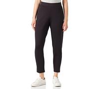 Nur Die 7/8 City-Jogger Relax & Go sportliche Bequeme Freizeithose Stretch elastischer Bund verkürzte Länge Damen, schwarz, S