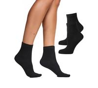 Nur Die Bambus Kurzsocken 2er Pack Damen Kurzschaft Bambussocken Socke weich atmungsaktiv