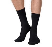 NUR DER Bambus¹ Thermo Socke - schwarz - Größe 43-46