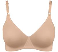 Nur Die Baumwoll BH bügelloser doppellagiger Softcup-BH Bra weich bequem unsichtbar nahtlos unter der Kleidung Damen
