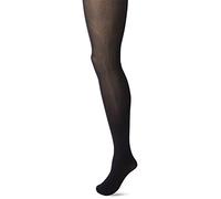 Nur Die Blickdicht 40 DEN Strumpfhose weiche matte Optik bequemer Bund Zwickel verstärkte Fußspitze Damen, schwarz, M