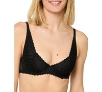 NUR DIE Damen BH mit Bügel Daily Lace - schwarz - Größe 85C