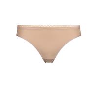 Nur Die Daily Micro Slip Tanga aus Mikrofaser Seamless Unterwäsche mit Spitze, unsichtbar unter Kleidung weicher Slip Damen