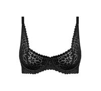 NUR DIE Damen BH mit Bügel Daily Lace - schwarz - Größe 85C