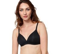 NUR DIE Damen Bügelloser BH Traumweich Atmungsaktiv Frauen Unterwäsche - schwarz - Größe - 90 C