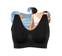 Nur Die Soft Komfort BH Bustier nahtlos ohne Bügel bügelloser Bra Schlaf Bralette mit Breiten Trägern Seamless Damen Mädchen