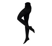 Nur Die Damen Feinstrumpfhose 3-Pack Flauschige Baumwolle - schwarz Größe 40-44