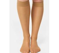 NUR DIE Damen Kniestrümpfe Fit in Form 40 DEN - amber - one size