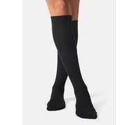 nur die Damen "Fit & Vital" Kniestrumpf schwarz 39-41