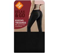 NUR DIE Damen Kuschel Treggings mit Innenfleece - Relax & Go