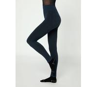 NUR DIE Damen Kuschel Treggings mit Innenfleece - Relax & Go - dunkelblau - Größe 36-38