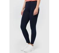 NUR DIE Damen Leggings aus Baumwolle - Relax & Go - dunkelbau - Größe 44-48