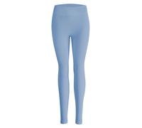 NUR DIE Damen Leggings in Ripp-Optik - Relax & Go - lavendel - Größe 44-46