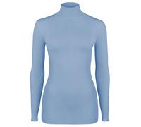 NUR DIE Damen Longsleeve NUR DIE Highneck mit Kaschmir - Light & Warm - lavendel - Größe S