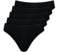 Nur Die Slip 5-Pack Mini - schwarz - Gr&ouml;&szlig;e 36-38