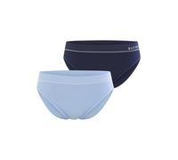NUR DIE Slip 2-Pack Retro - marine/hellblau - Größe 44-46