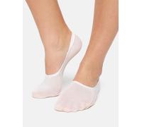 NUR DIE Damen Sneaker Füsslinge Feine Baumwolle OCS - weiß - Größe 39-42