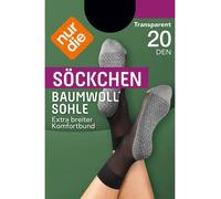 NUR DIE Damen Söckchen mit Baumwollsohle*